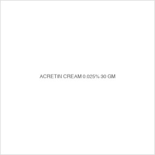 ACRETIN CREAM 0.025% 30 GM